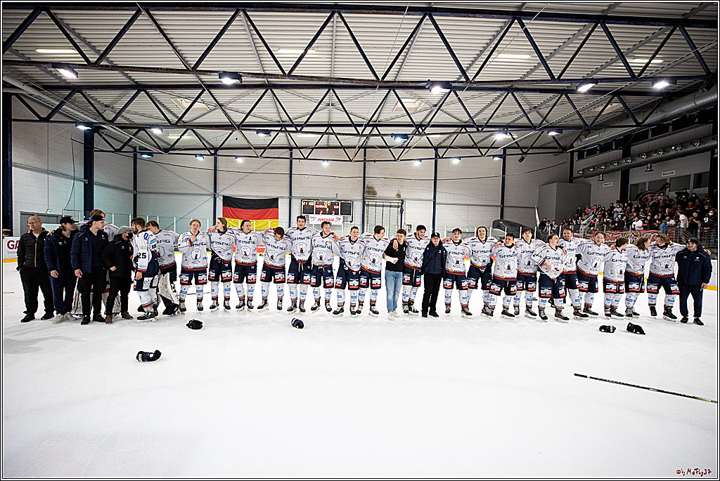 U20-DNL Meisterschaftsfinale;  Koelner Junghaie - Eisbaeren Juniors Berlin; Koeln, 27.03.2022